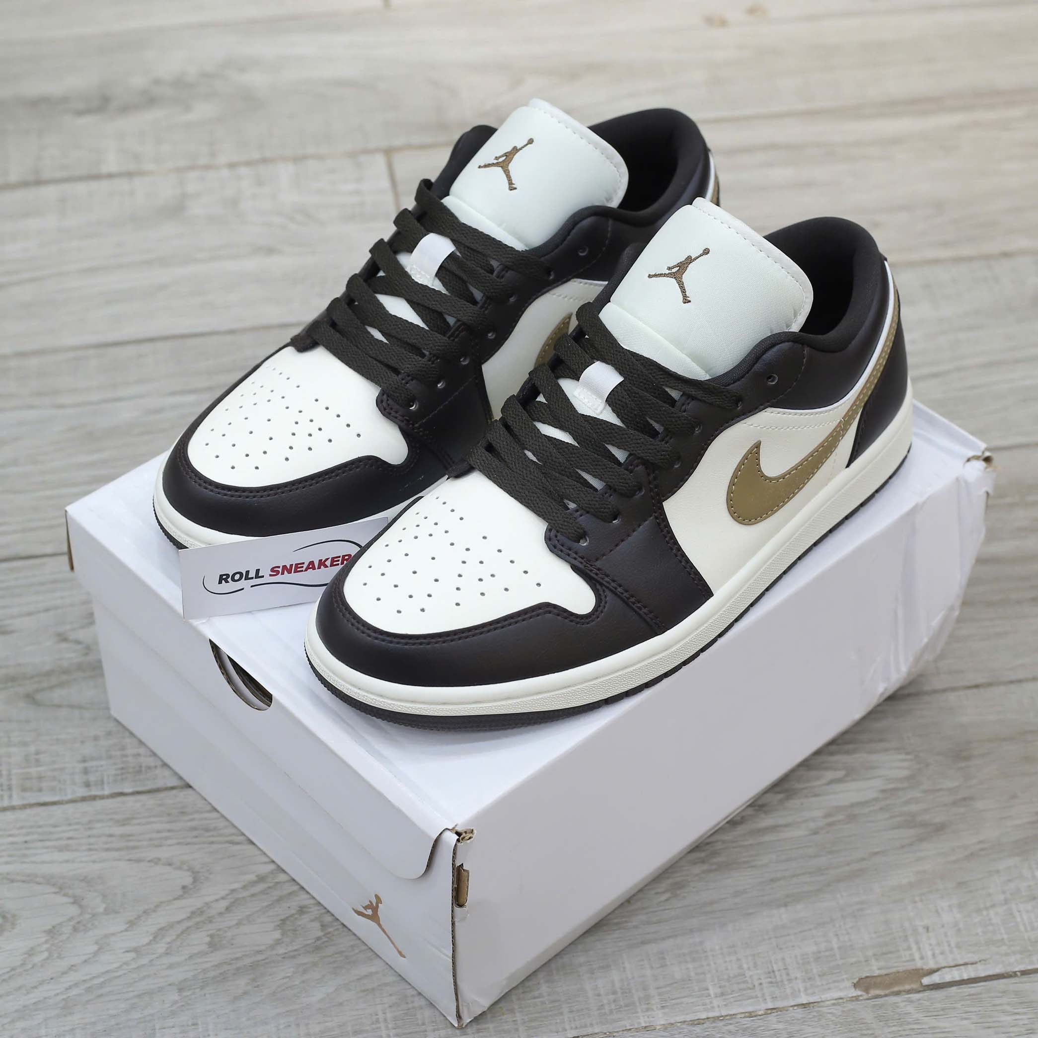 Giày Nike Air Jordan 1 Low ‘Shadow Brown’ Like Auth