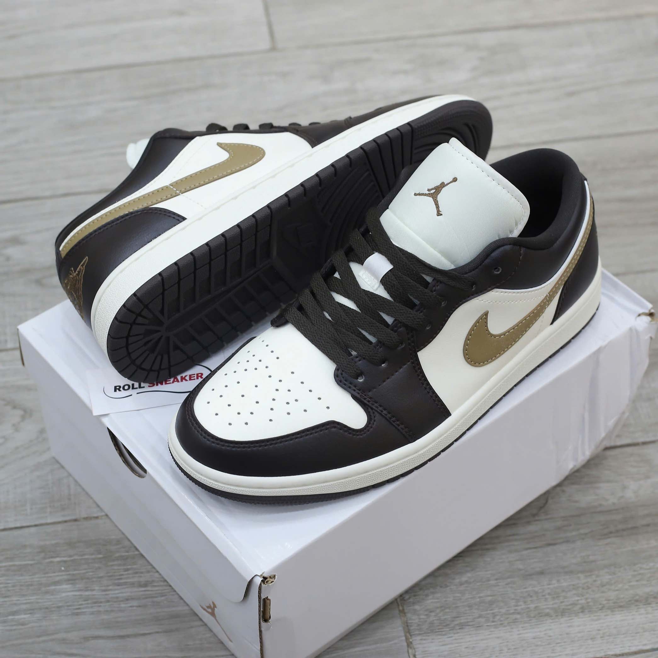 Giày Nike Air Jordan 1 Low ‘Shadow Brown’ Like Auth