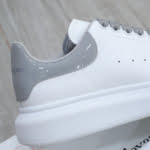 Giày Alexander Mcqueen Gót Xám Bóng Like Auth