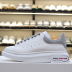 Giày Alexander Mcqueen Gót Xám Bóng Like Auth