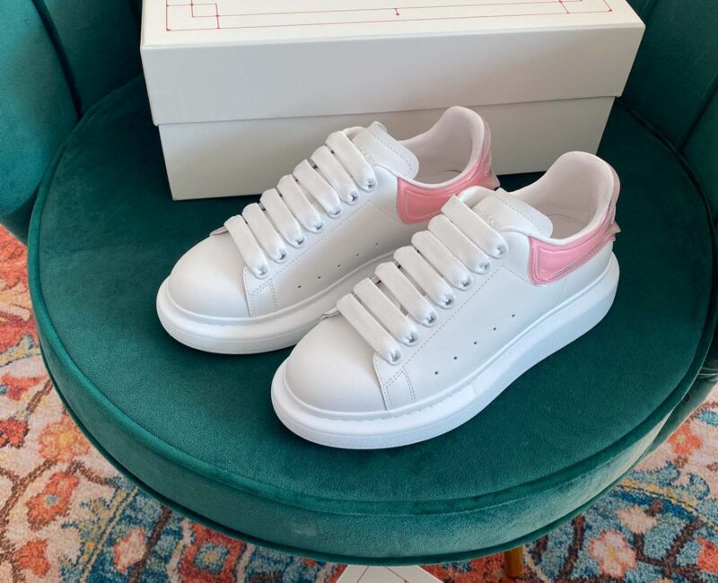 Giày Alexander Mcqueen Gót Hồng Trong