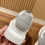 Giày Alexander Mcqueen Gót Xám Bóng Like Auth