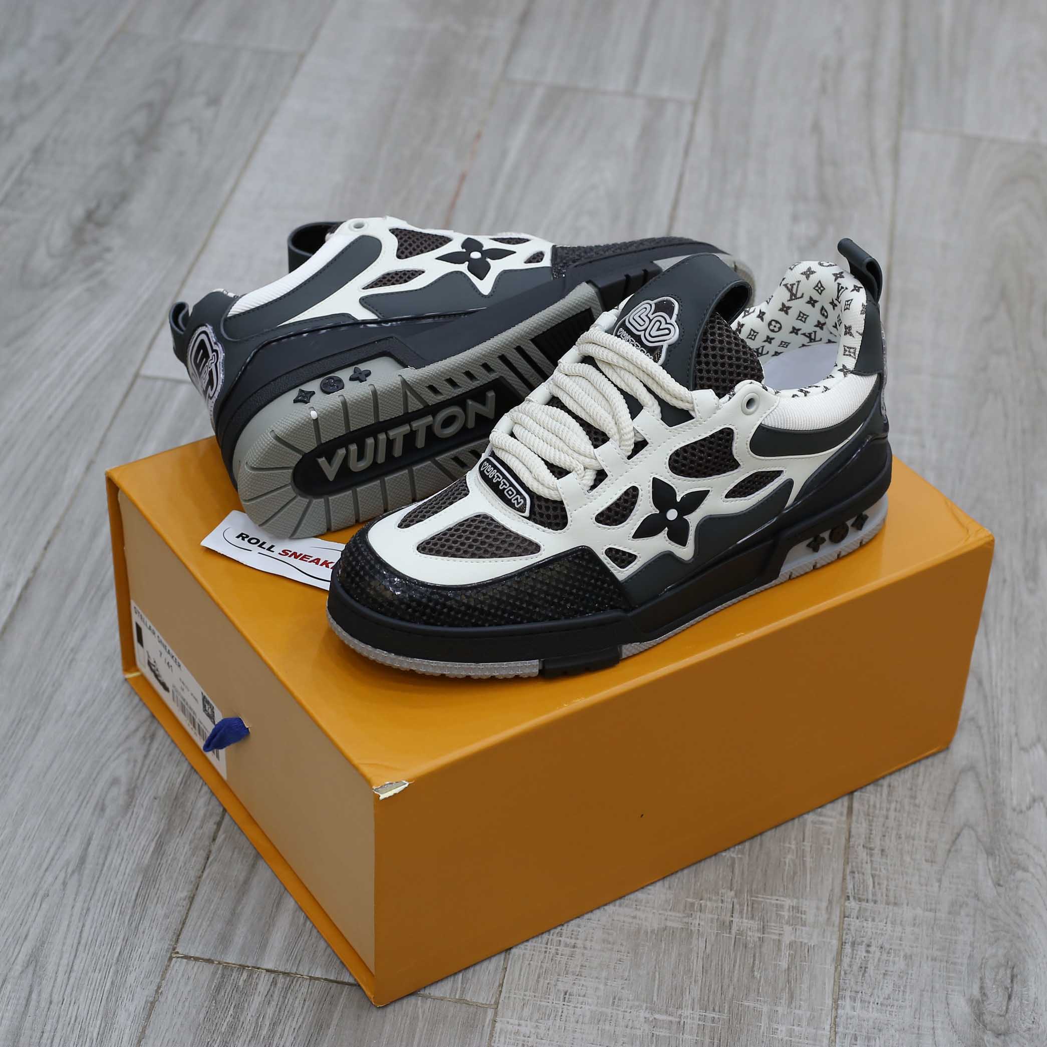 Louis Vuitton LV Skate Sneaker Marine White Best Quality