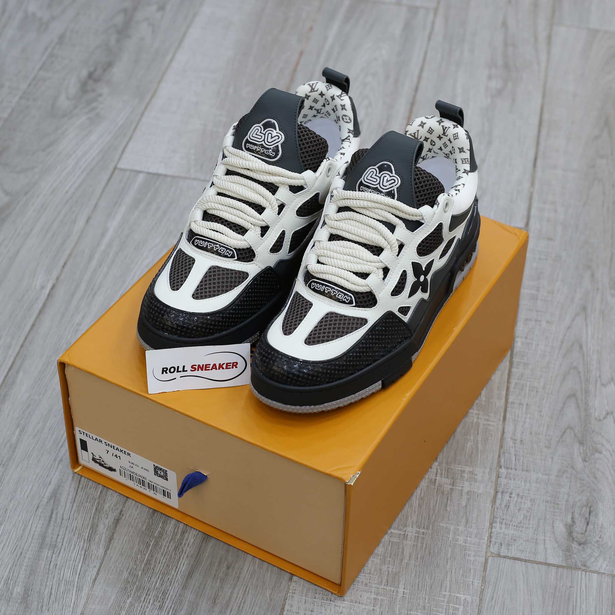 Louis Vuitton LV Skate Sneaker Marine White Best Quality