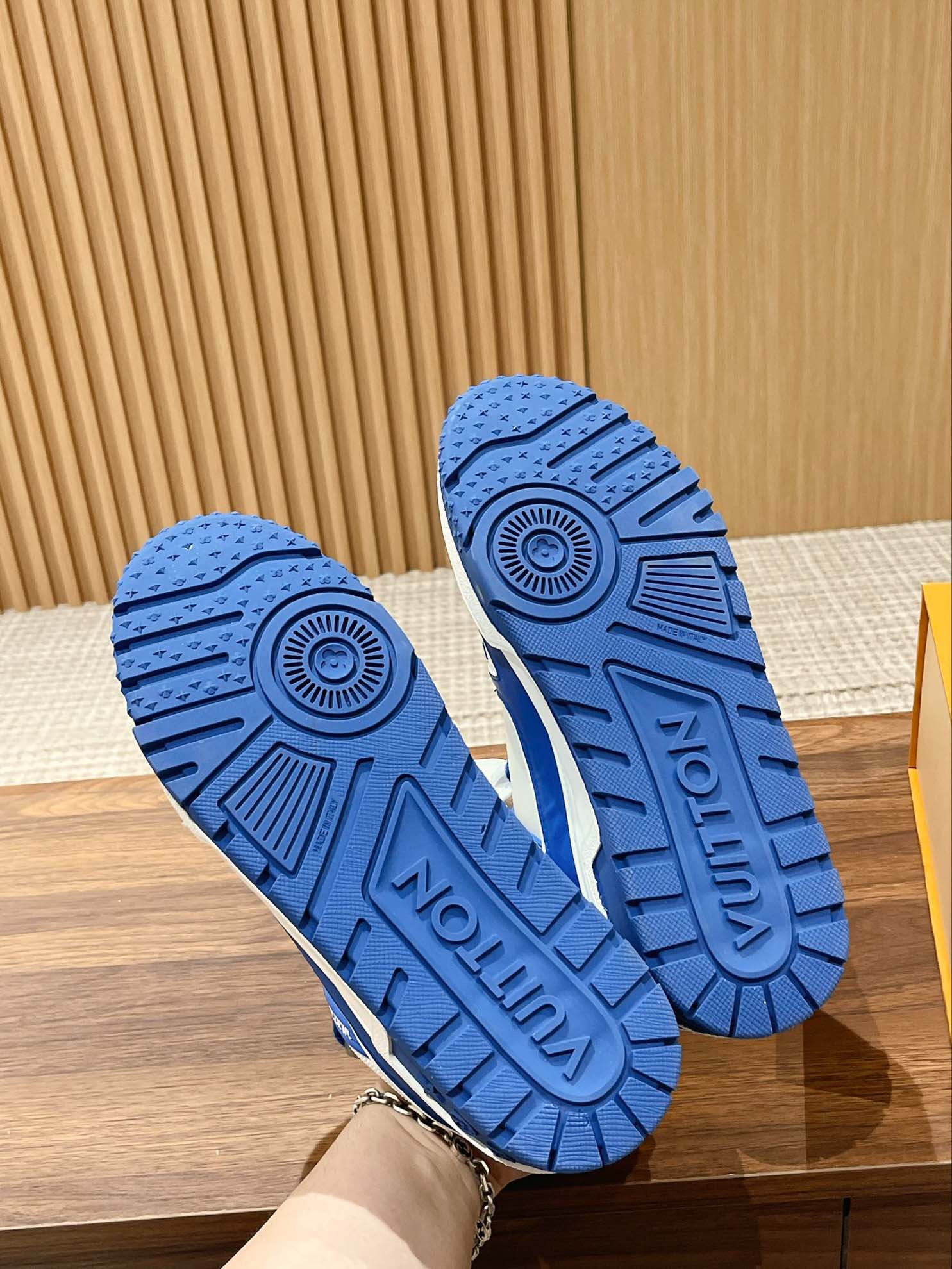 Giày Louis Vuitton Trainer Maxi Black Best Quality