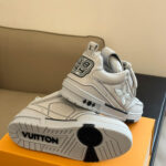 Louis Vuitton Skate Trainer Blue Swarovski Monogram Best Quality