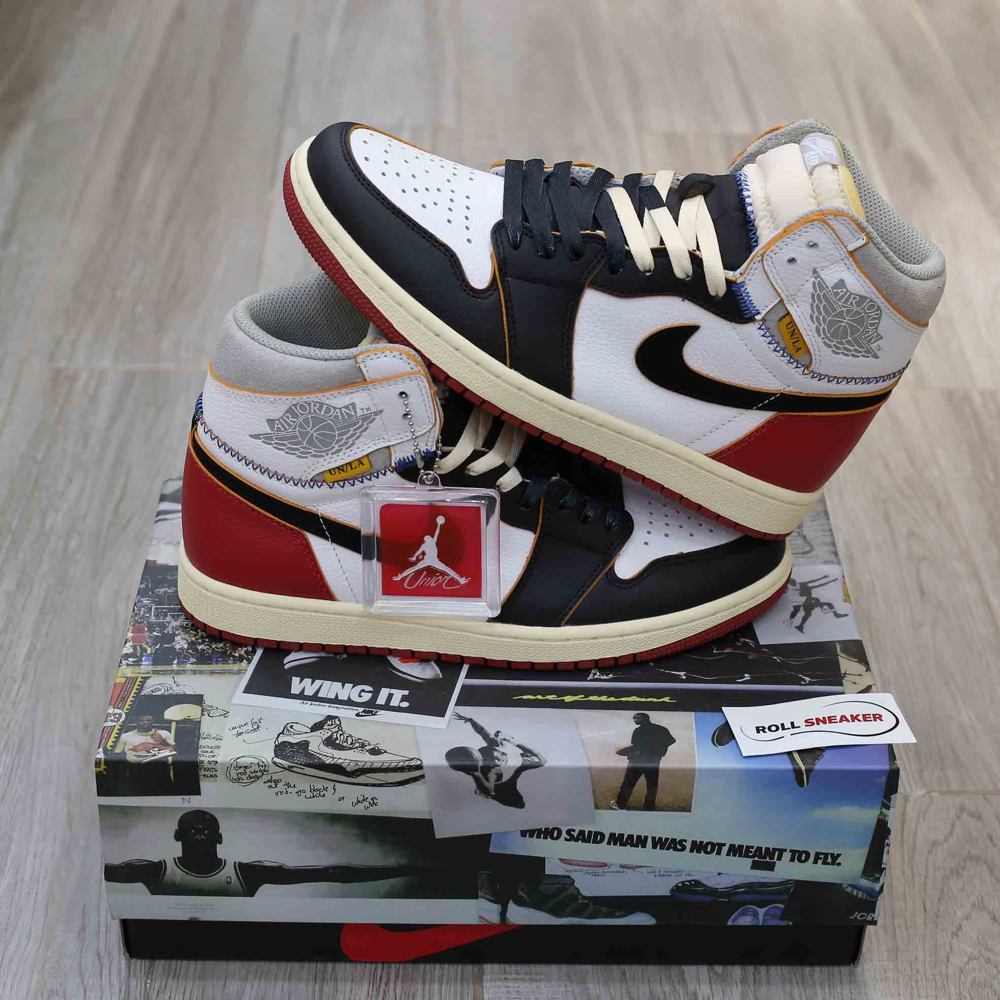 Nike Air Jordan 1 Retro High Union Los Angeles Black Toe