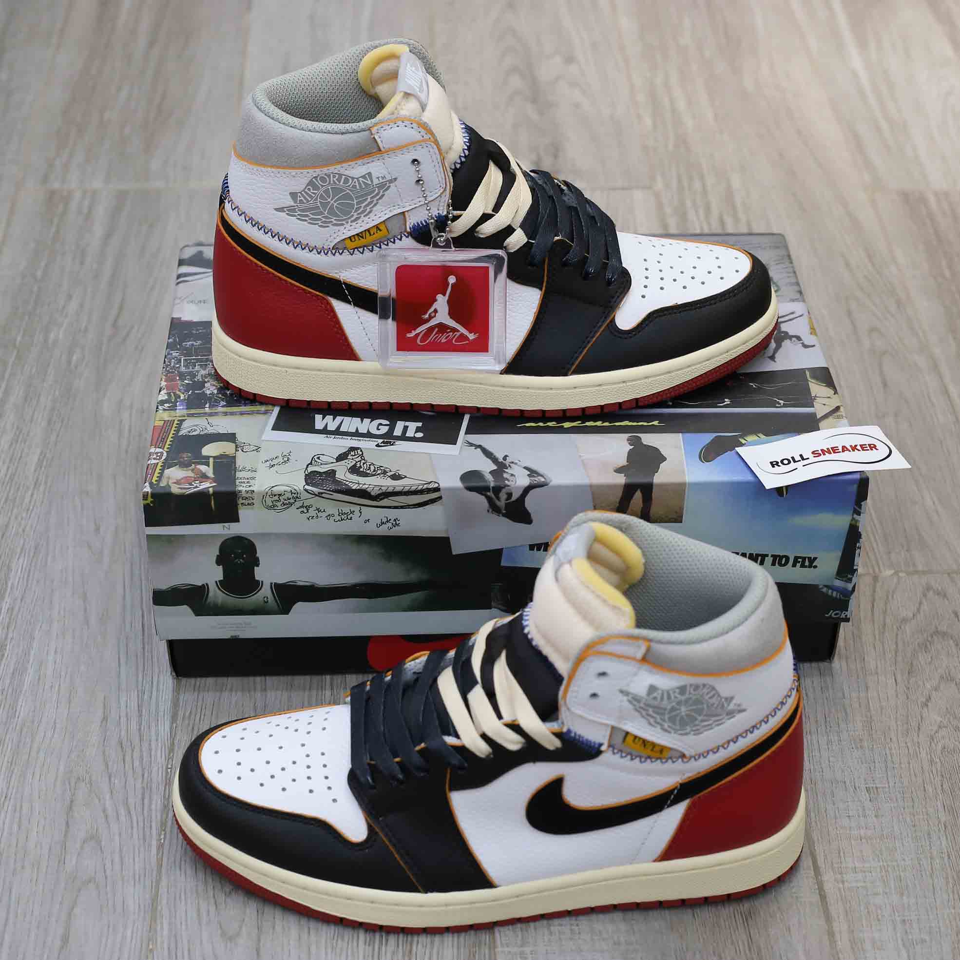 Nike Air Jordan 1 Retro High Union Los Angeles Black Toe