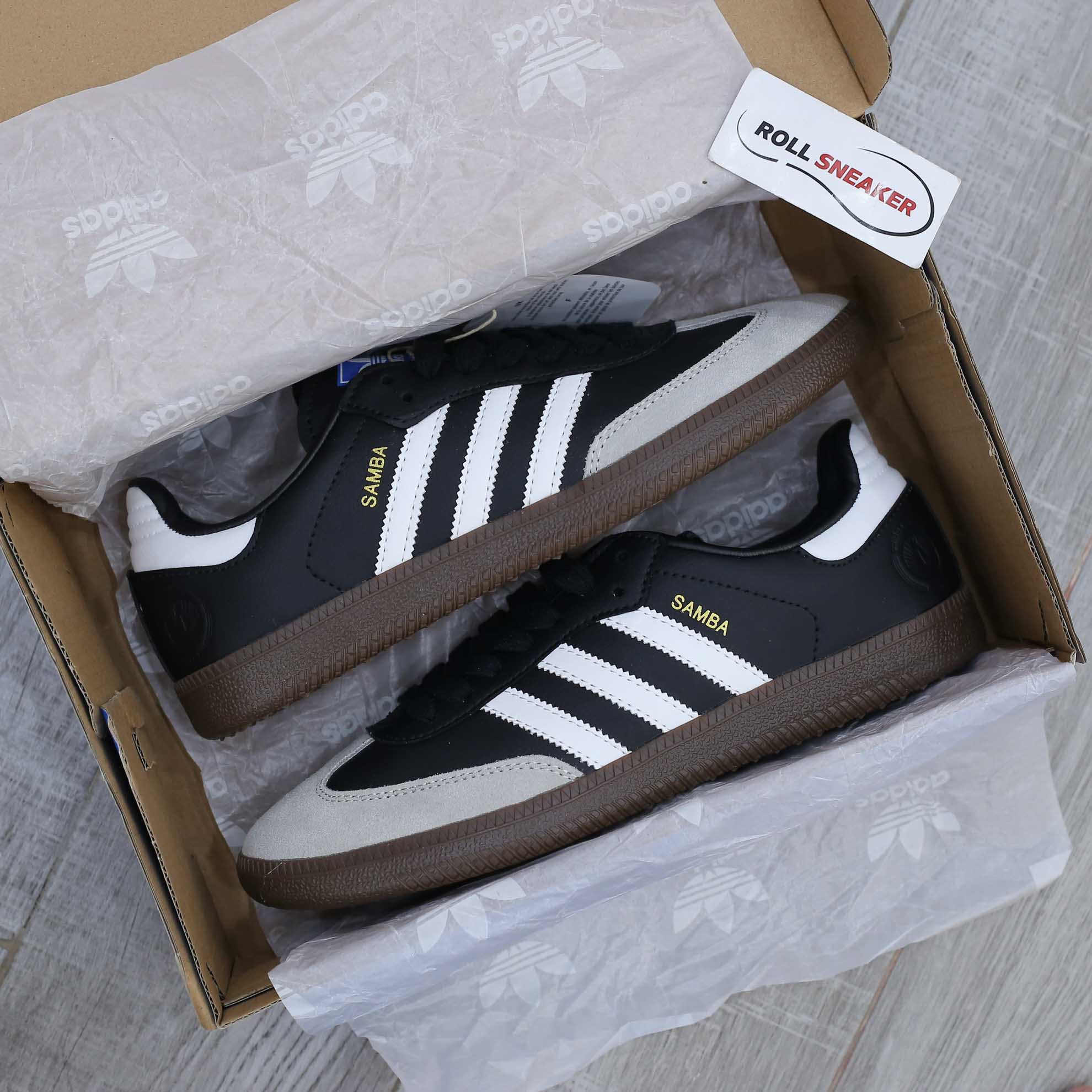 Giày Adidas Samba Vegan Black Gum