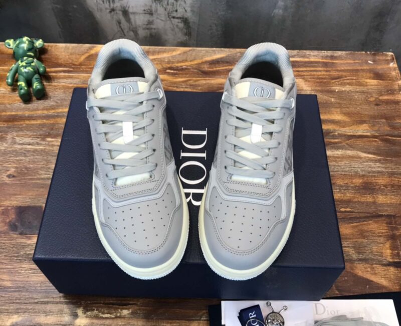 Giày Dior B27 Low Kenny Scharf Blue Tiger Print Like Auth