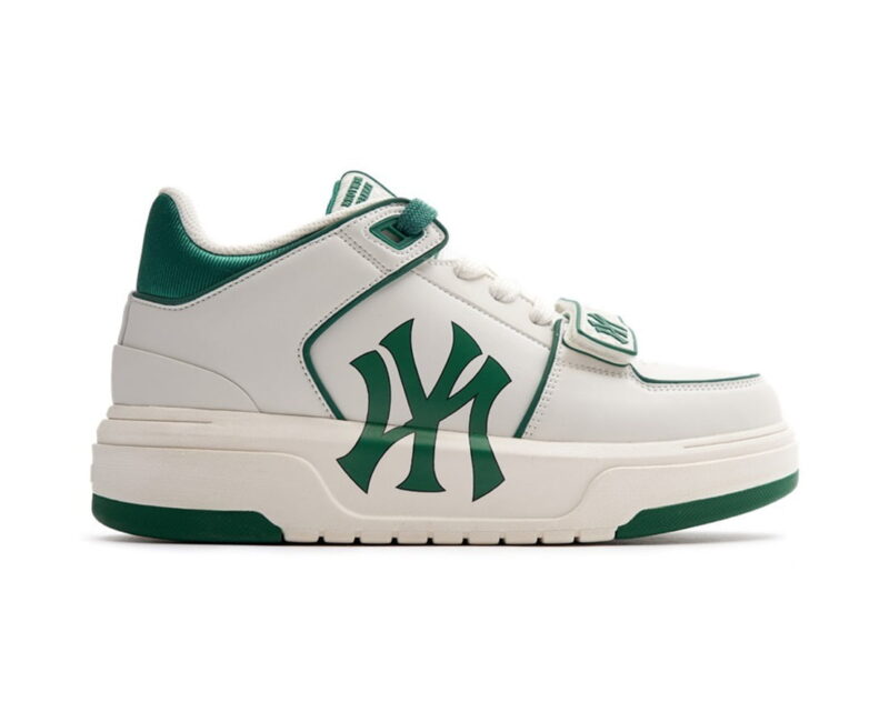 Giày MLB Chunky Liner Mid New York Yankees Green Like Auth
