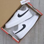 Giày Nike Court Vision Low Next Nature ‘White Black’