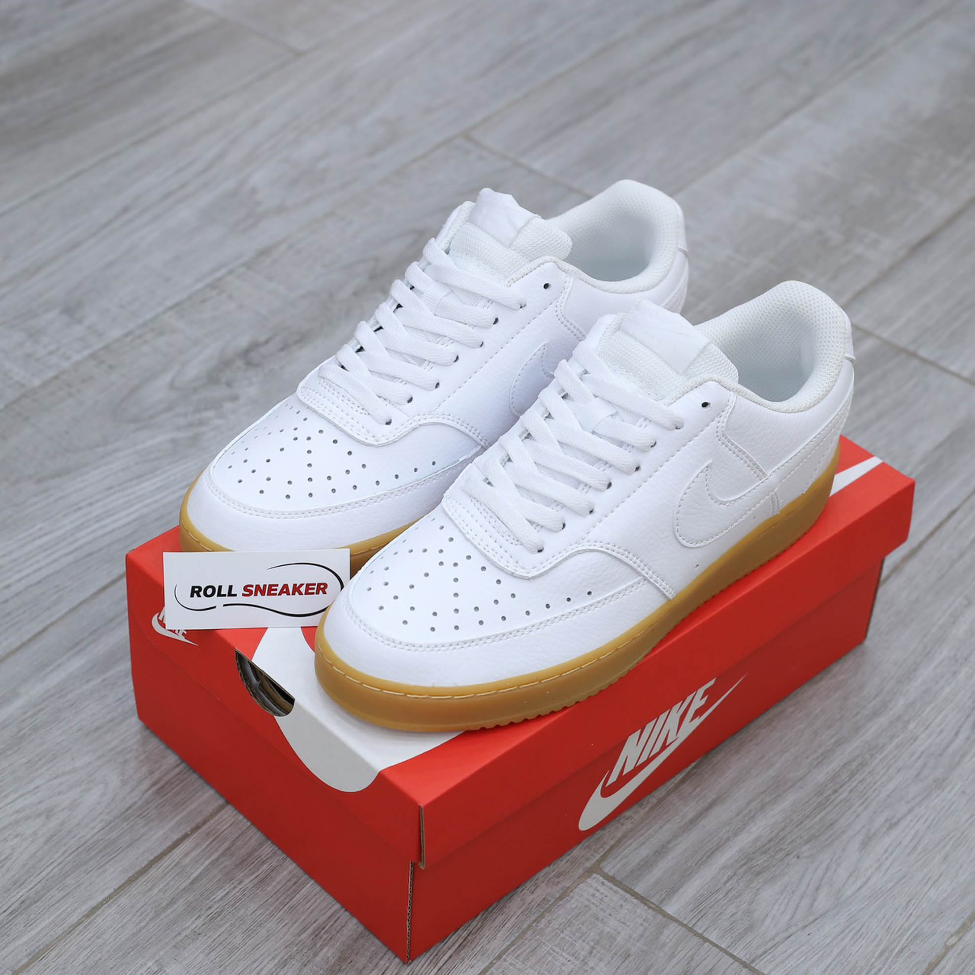 Giày Nike Court Vision Low ‘White Gum’