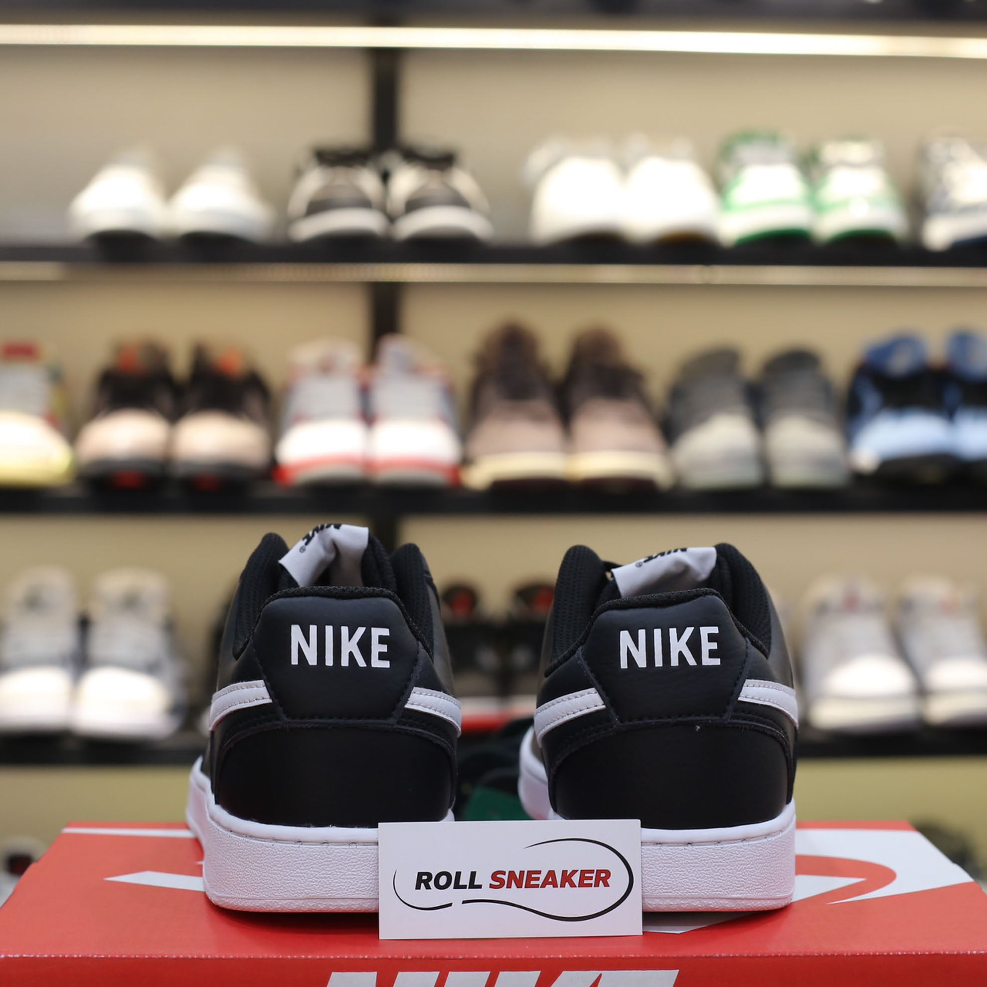 Giày Nike Court Vision Next Nature ‘Black’