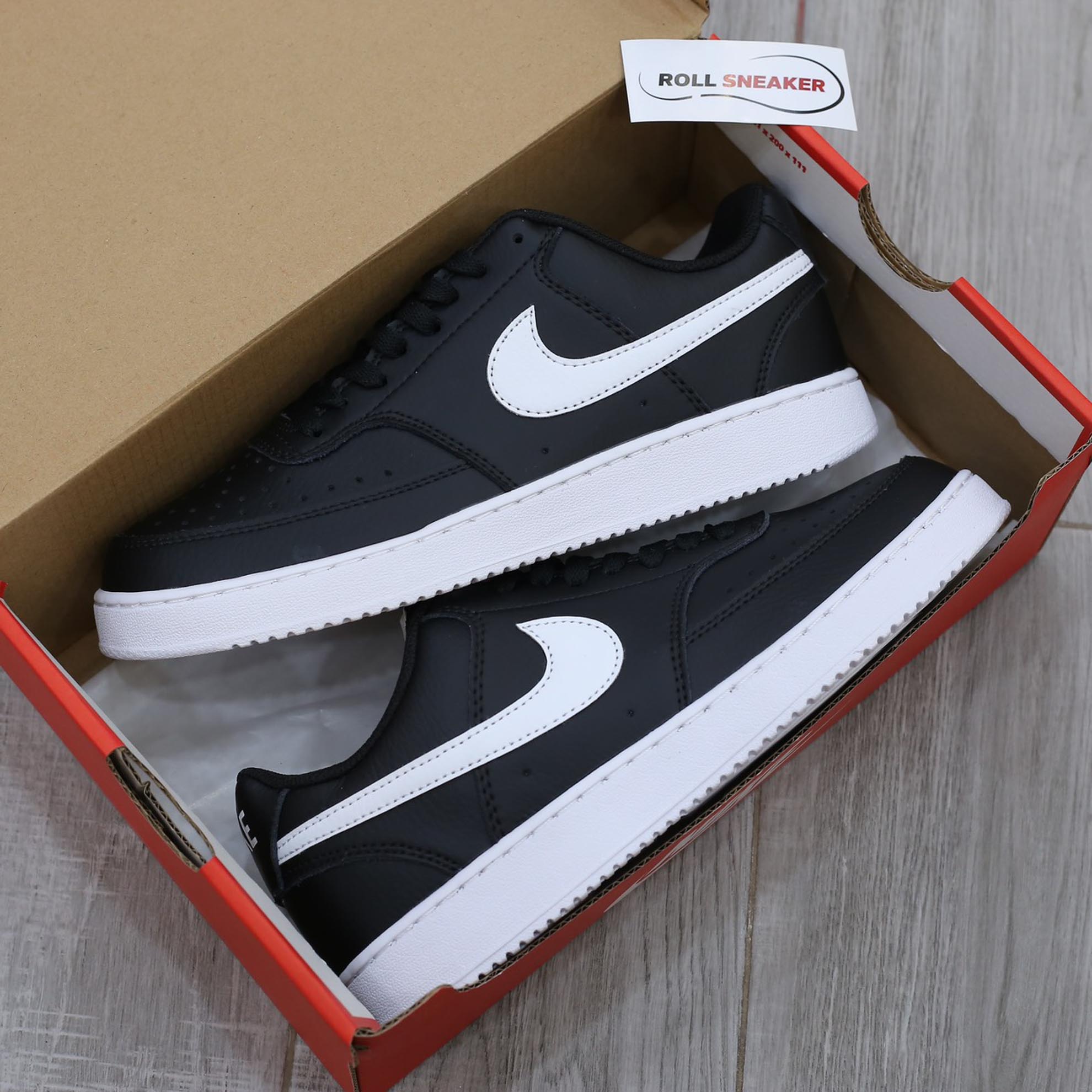 Giày Nike Court Vision Next Nature ‘Black’