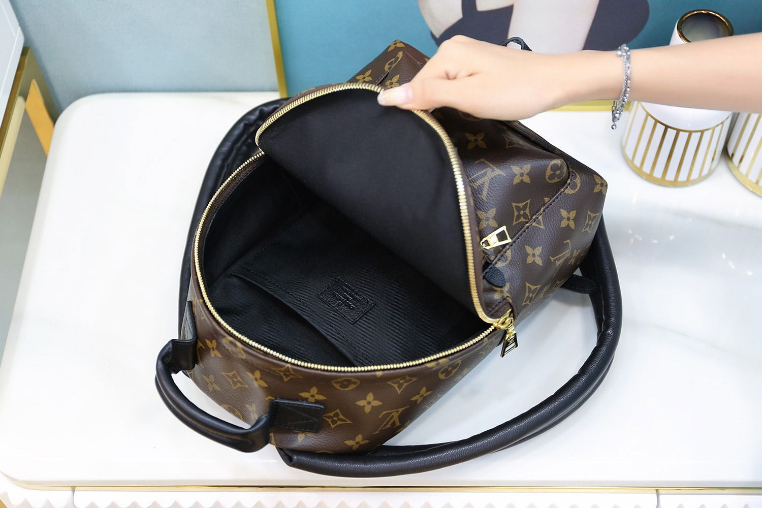 Balo Backpack LV Palm Spring PM