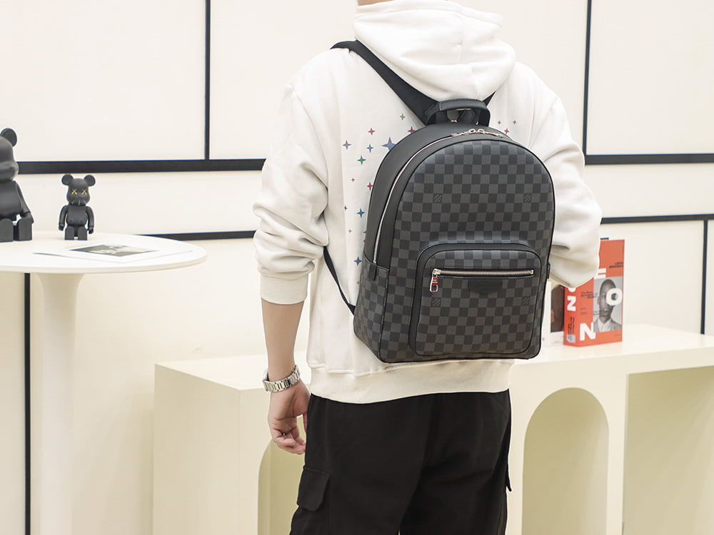 Balo Louis Vuitton Josh Backpack ‘Graphite’