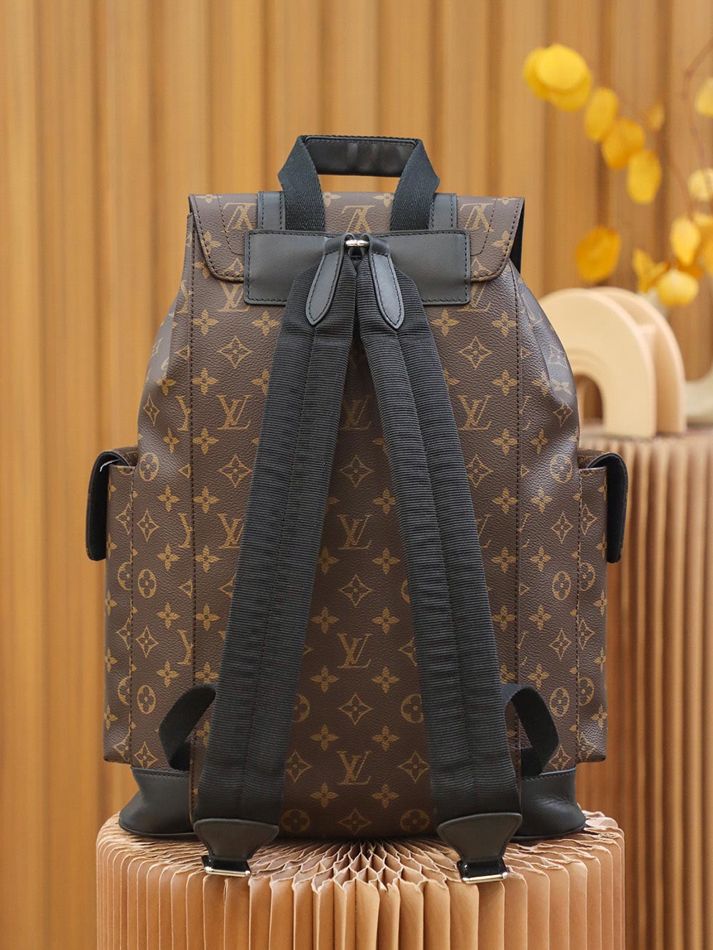 BaLo LV Christopher MM Monogram Eclipse Canvas Nâu