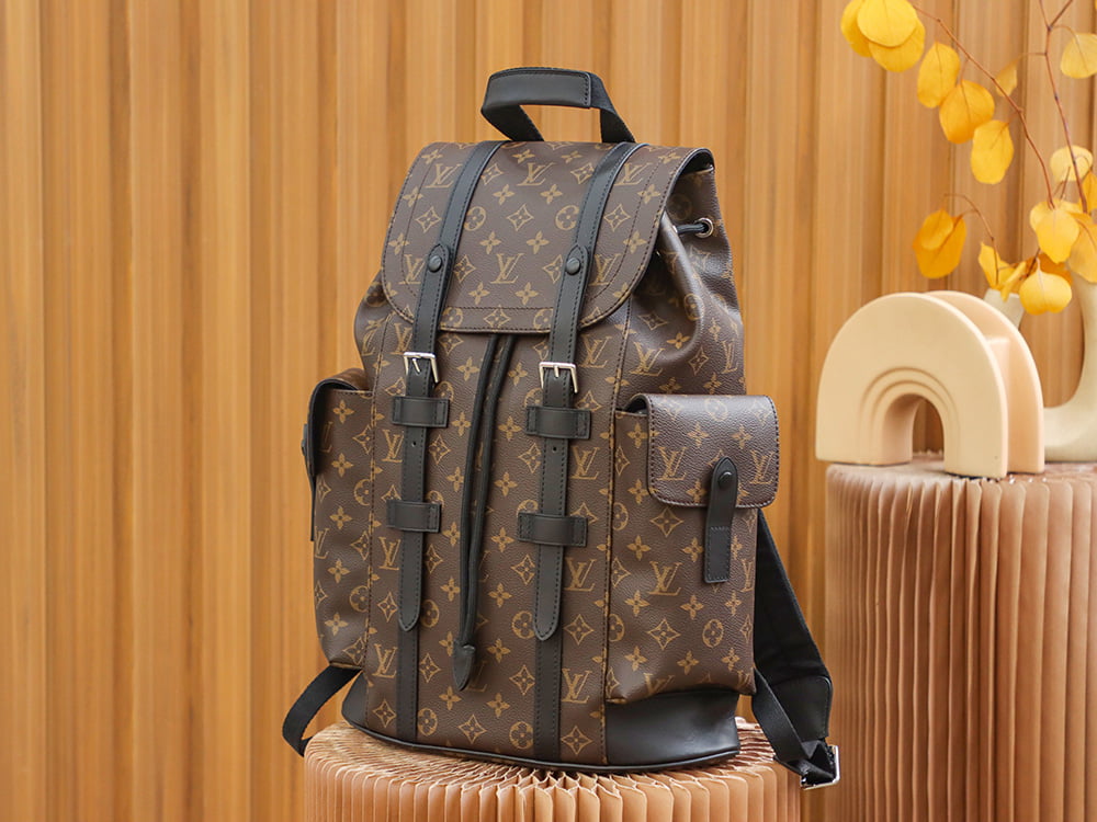 BaLo LV Christopher MM Monogram Eclipse Canvas Nâu