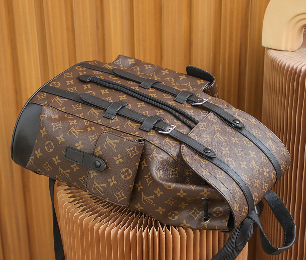 BaLo LV Christopher MM Monogram Eclipse Canvas Nâu