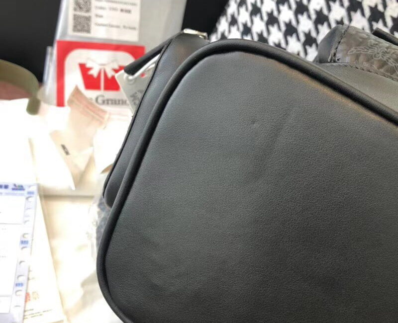 Balo MCM Brandenburg Backpack Visetos Black
