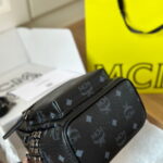 Balo MCM Stark Side Studs in Visetos Black Mini