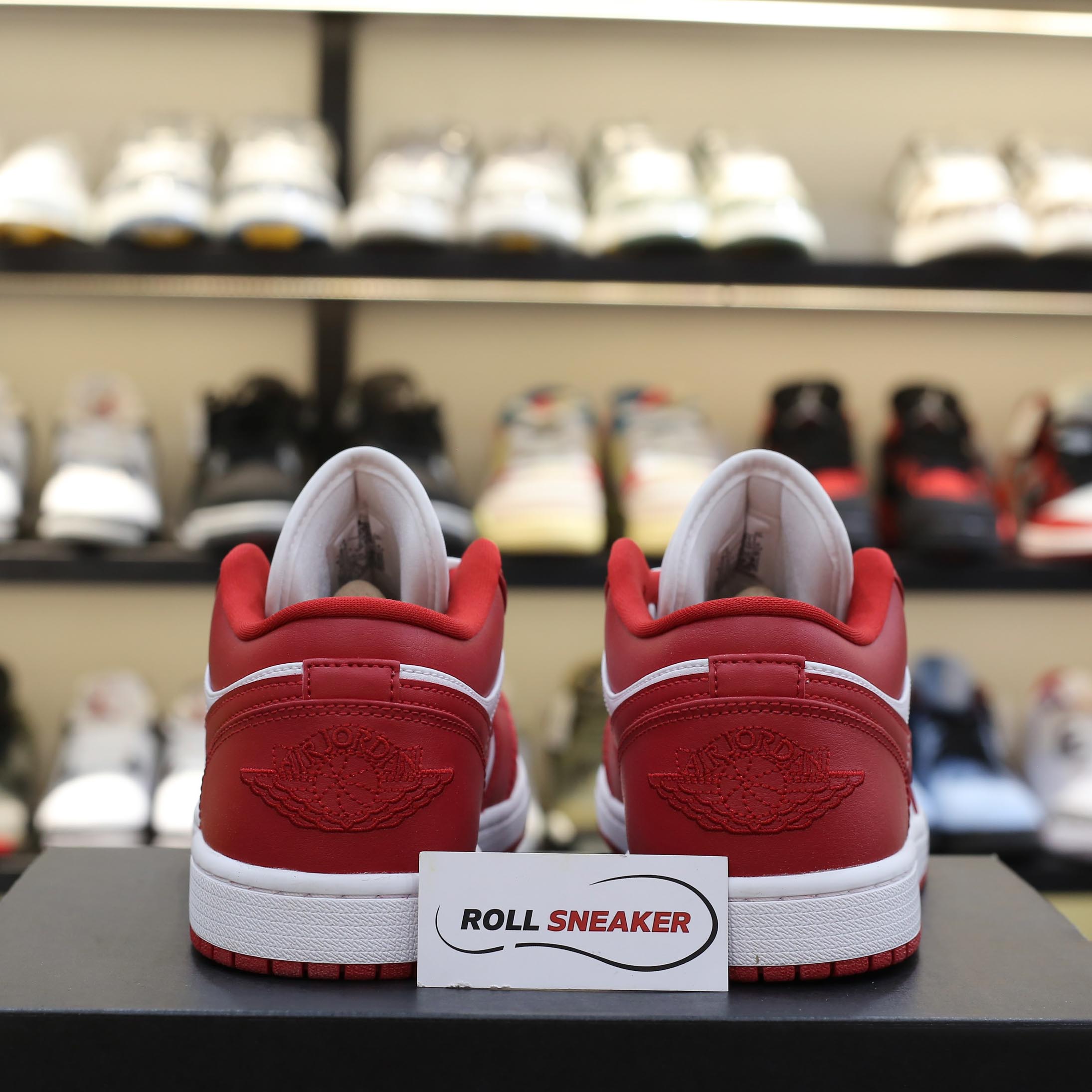 Giày Nike Air Jordan 1 Low Gym Red White Best Quality