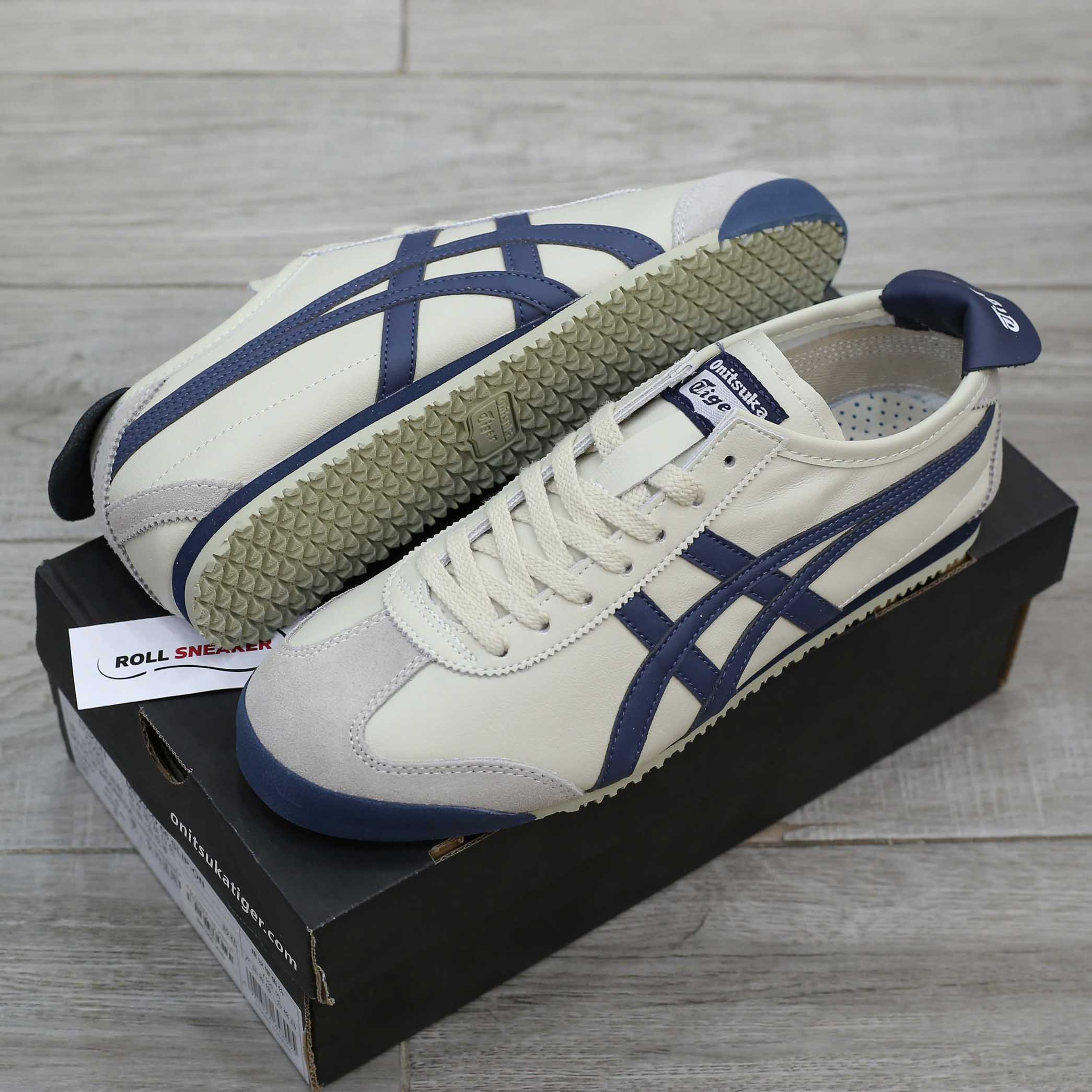 Giày Onitsuka Tiger Mexico 66 ‘Beige Navy’ Like Auth