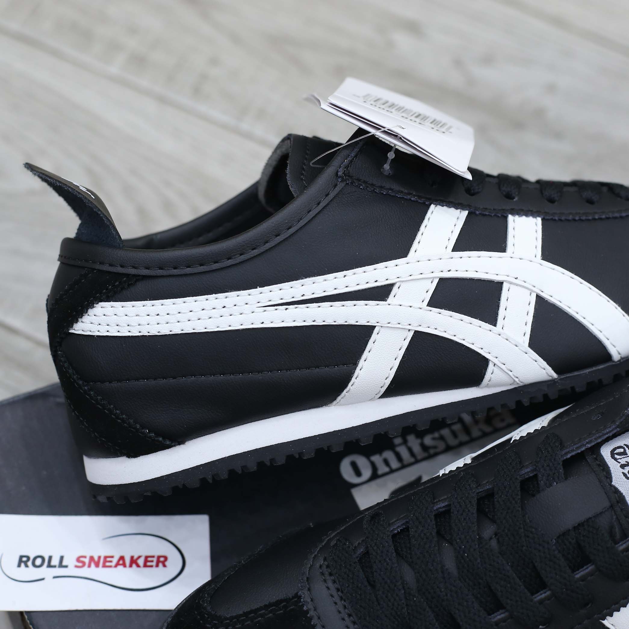 Giày Onitsuka Tiger Mexico 66 ‘Black White’ Like Auth
