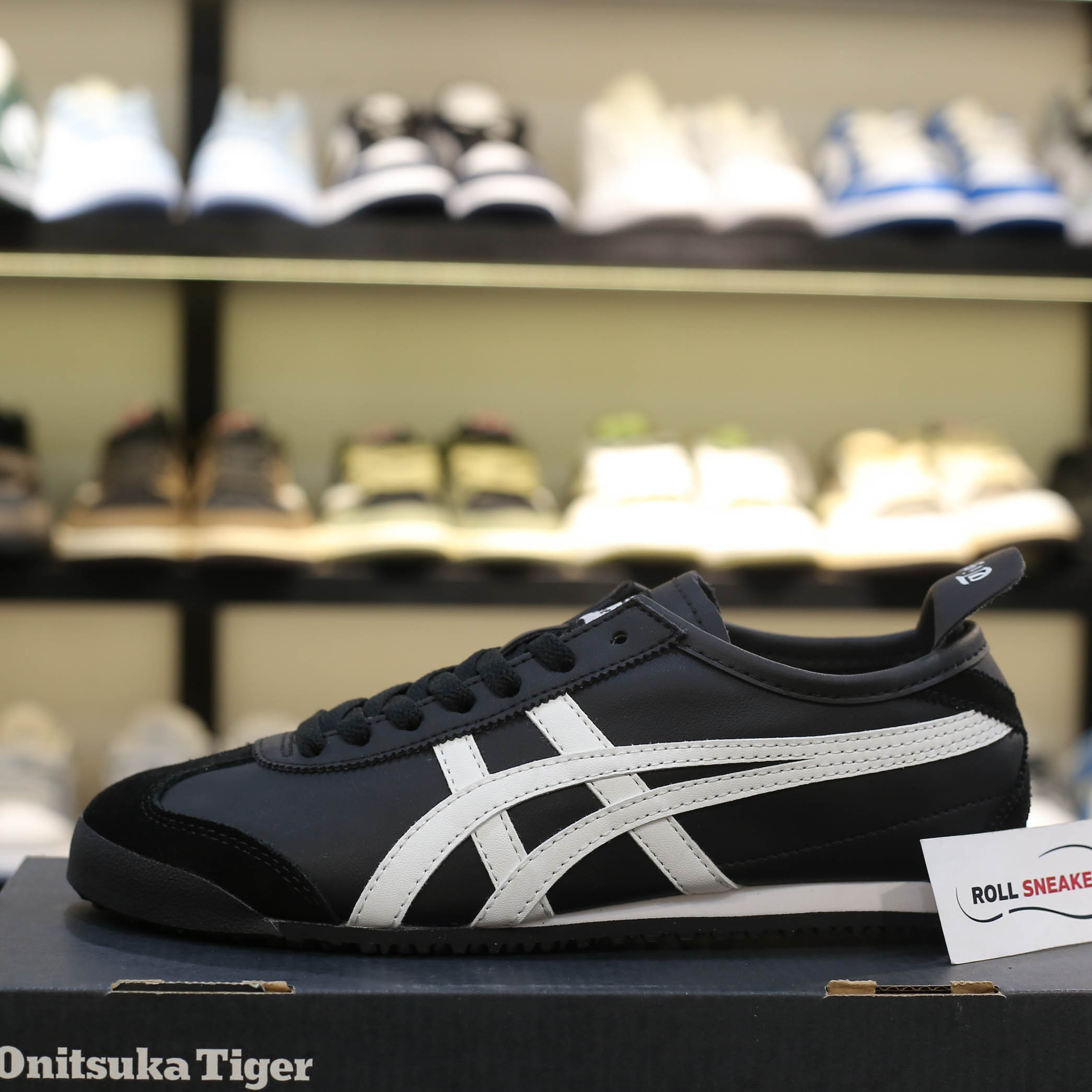 Giày Onitsuka Tiger Mexico 66 ‘Black White’ Like Auth