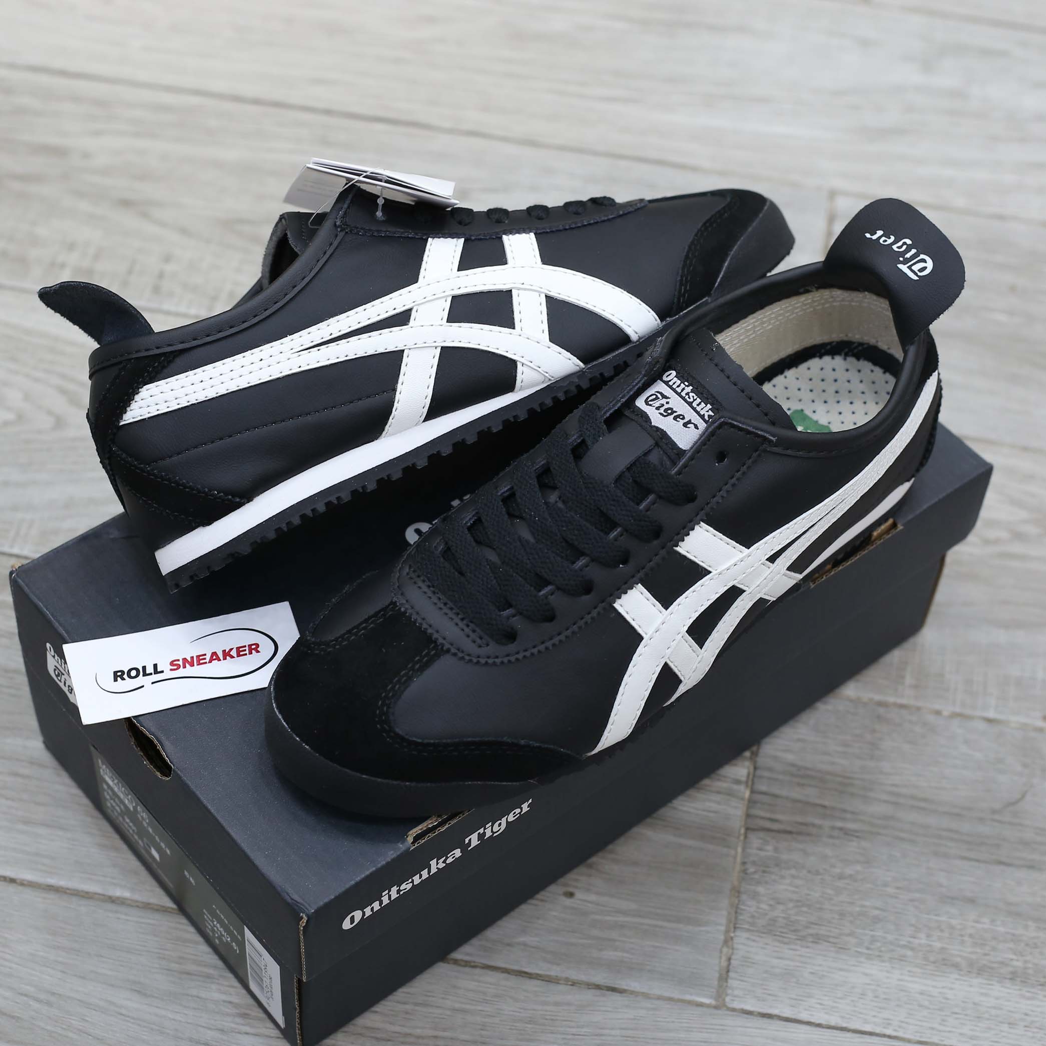Giày Onitsuka Tiger Mexico 66 ‘Black White’ Like Auth