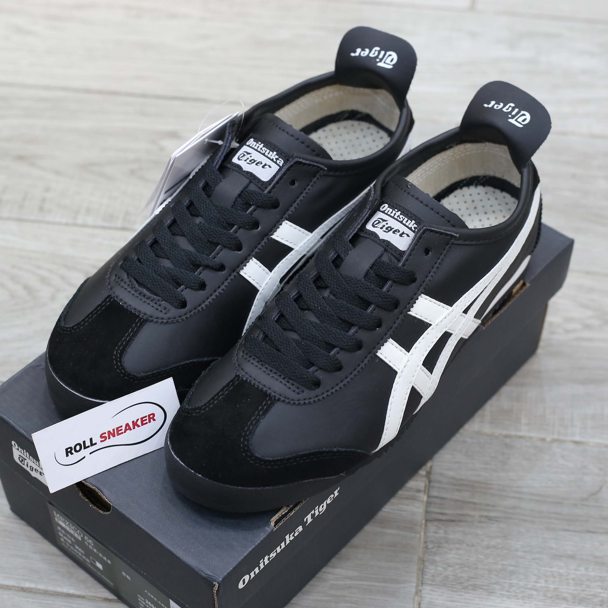 Giày Onitsuka Tiger Mexico 66 ‘Black White’ Like Auth