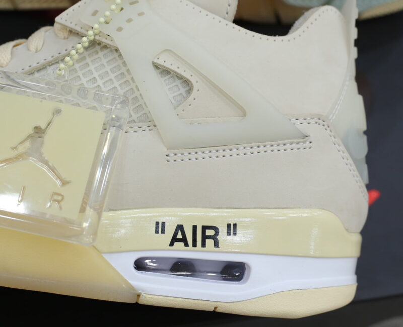 Nike Air Jordan 4 Retro Off-White Sail Best Quality