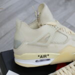 Nike Air Jordan 4 Retro Off-White Sail Best Quality
