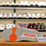 Giày Louis Vuitton LV Trainer #54 Damier Orange Best Quality