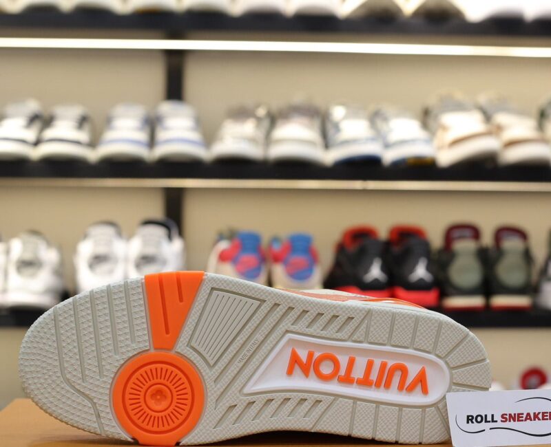 Giày Louis Vuitton LV Trainer #54 Damier Orange Best Quality