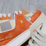 Giày Louis Vuitton LV Trainer #54 Damier Orange Best Quality