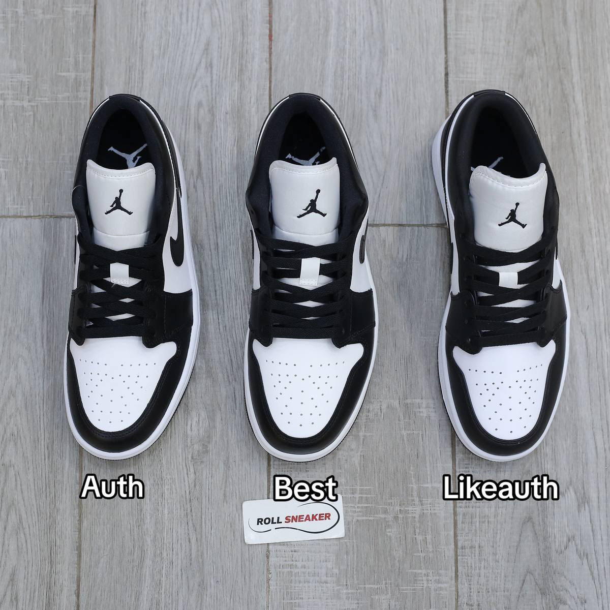 Giày Nike Air Jordan 1 Low ‘Panda’ 2023 (W) Best Quality