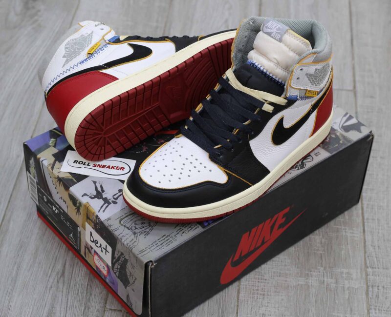 Giày Nike Air Jordan 1 Retro High Union Los Angeles Black Toe Best Quality