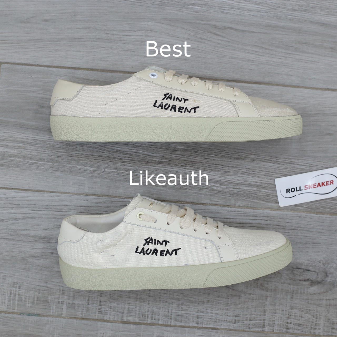Giày Saint Laurent Court Classic trắng Best Quality