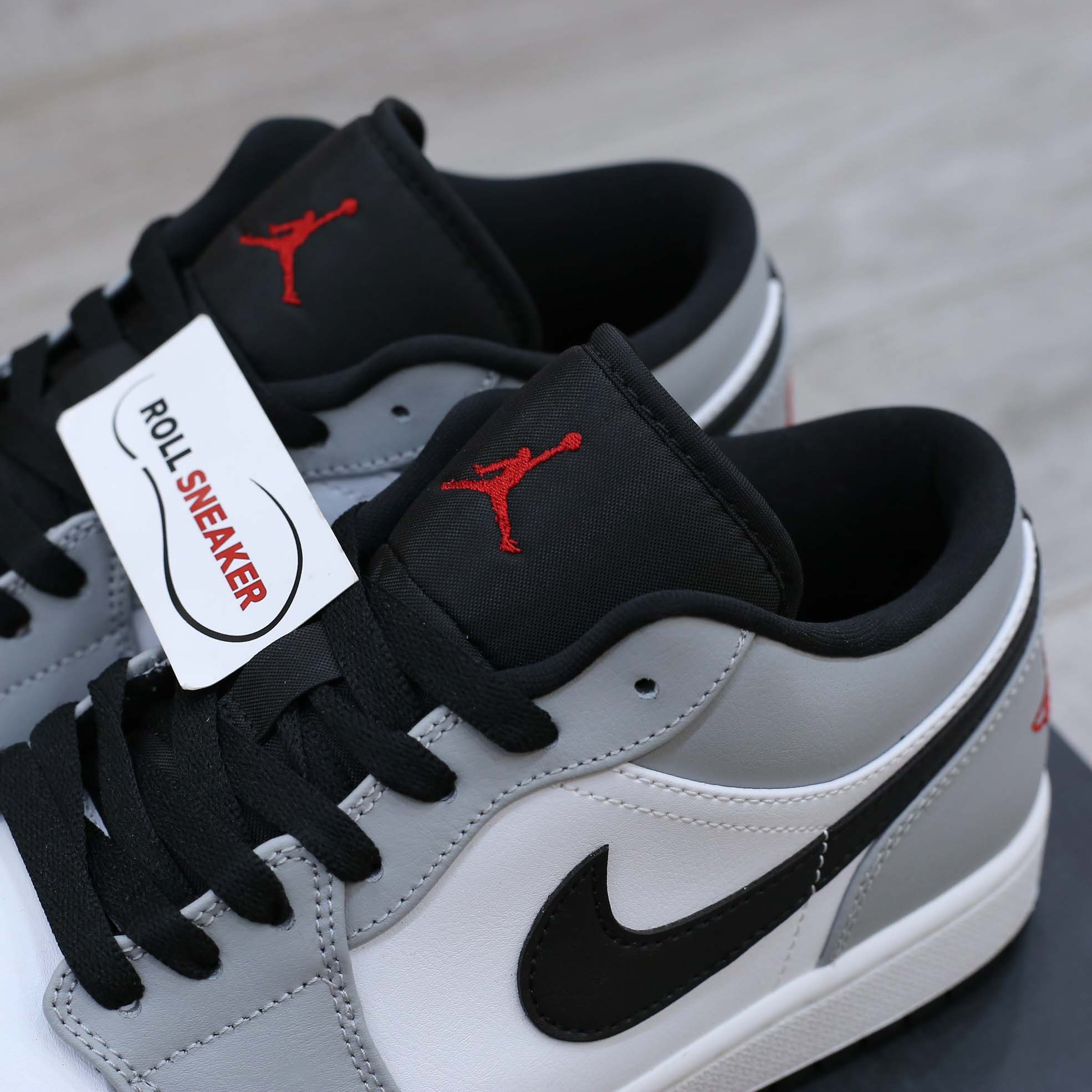 Giày Nike Air Jordan 1 Low Light Smoke Grey Best Quality