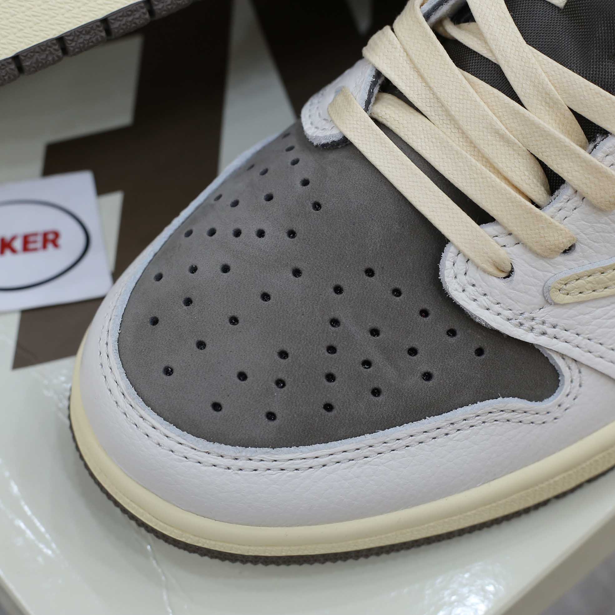 Giày Nike Air Jordan 1 Low Travis Scott ‘Reverse Mocha’ Best Quality