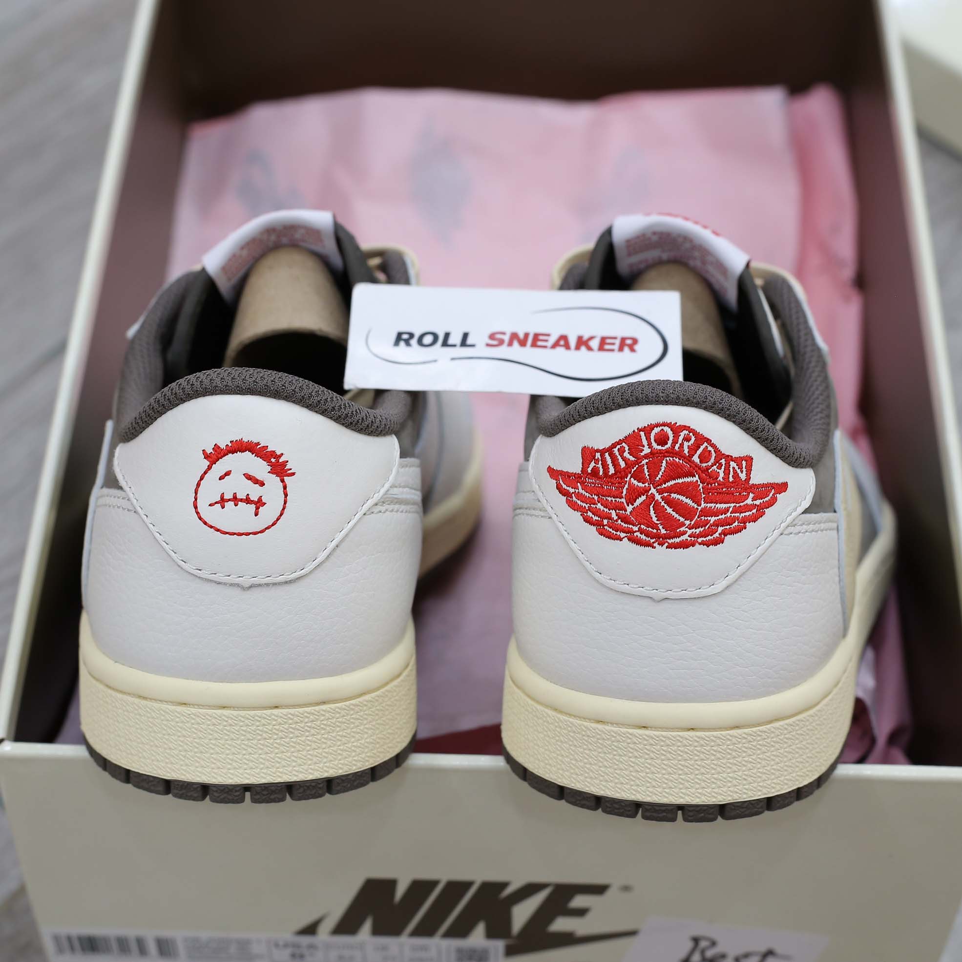 Giày Nike Air Jordan 1 Low Travis Scott ‘Reverse Mocha’ Best Quality