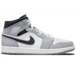 Giày Nike Air Jordan 1 Mid Light Smoke Grey Anthracite 2022