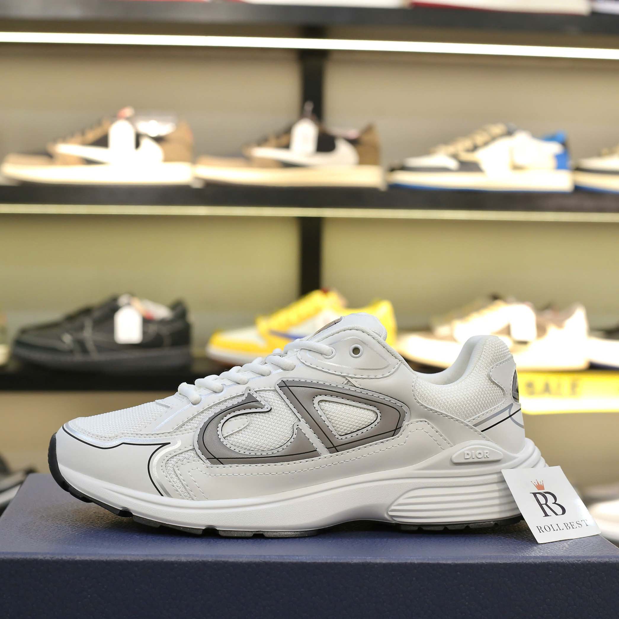 Giày Dior B30 Sneaker ‘Triple White’ Best Quality