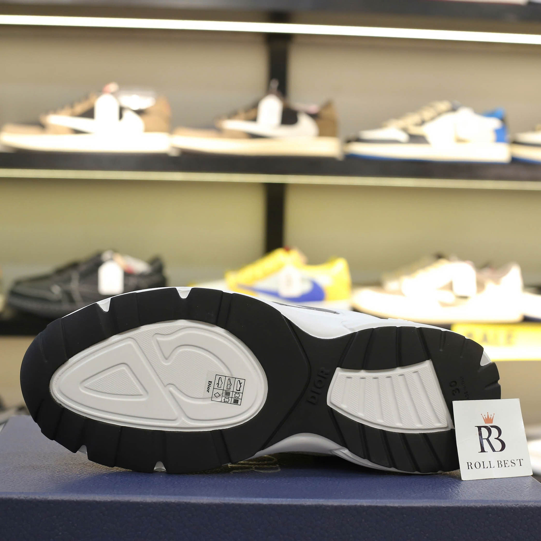 Giày Dior B30 Sneaker ‘Triple White’ Best Quality