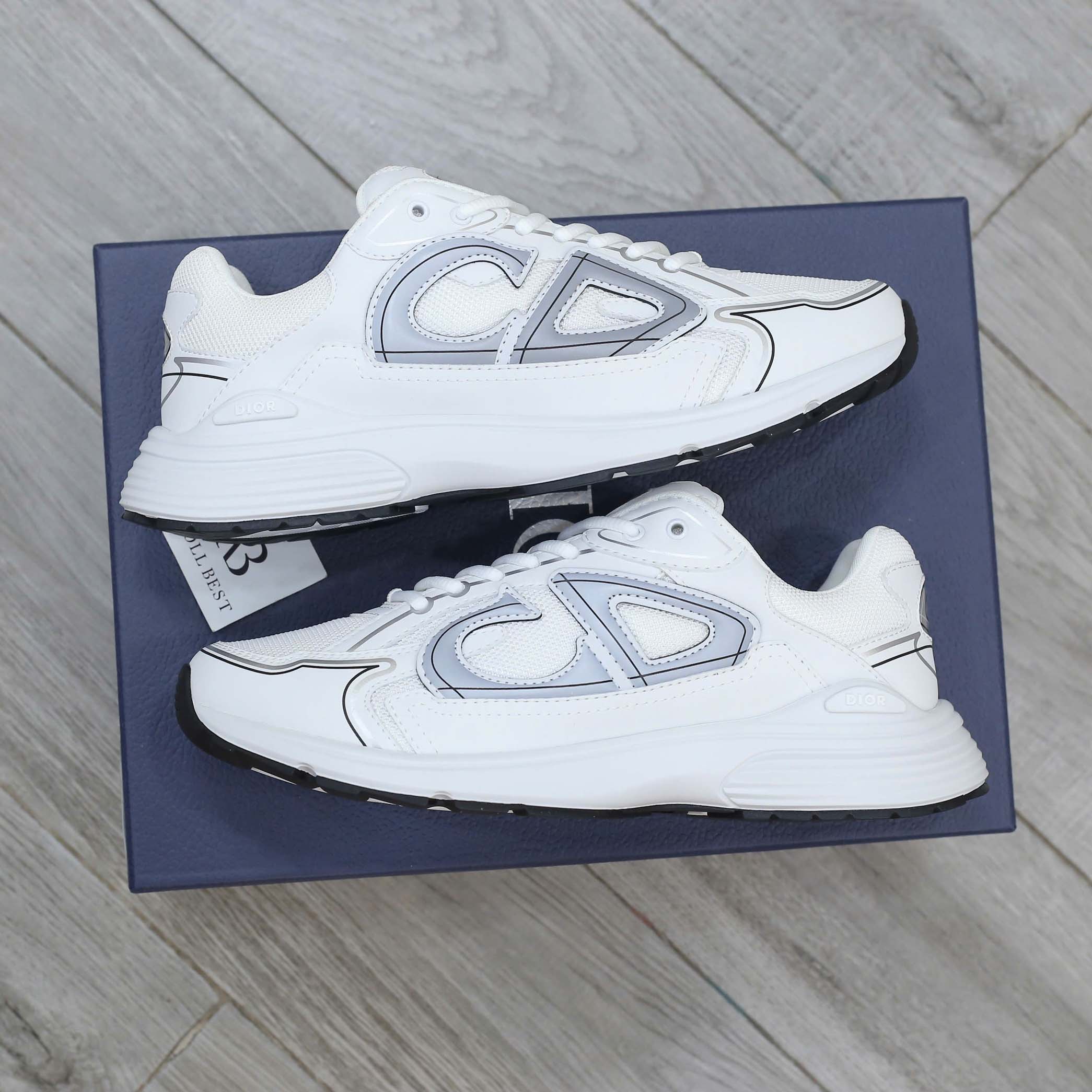 Giày Dior B30 Sneaker ‘Triple White’ Best Quality