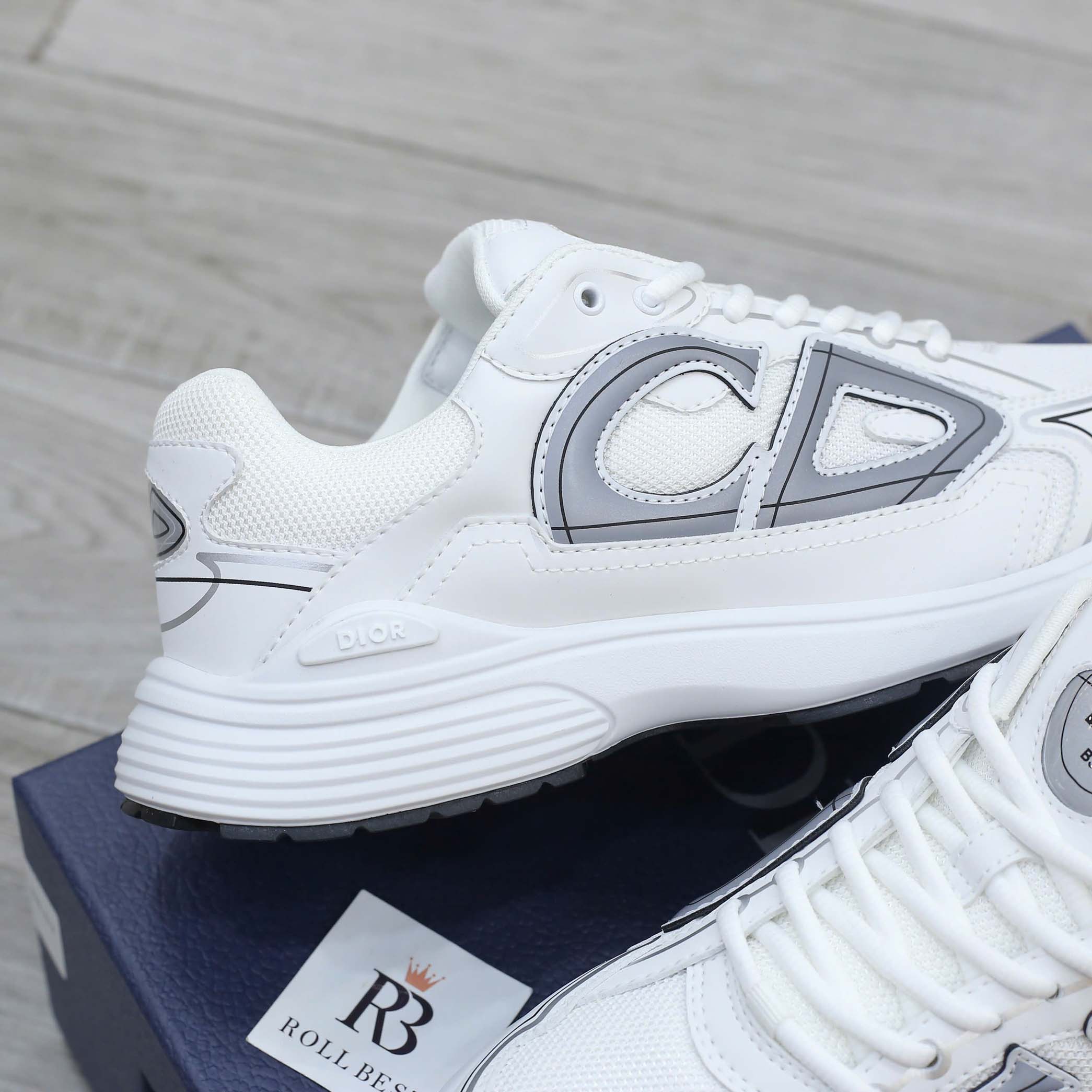 Giày Dior B30 Sneaker ‘Triple White’ Best Quality