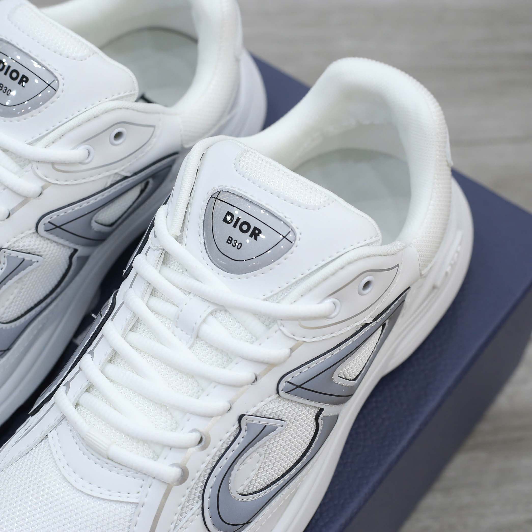 Giày Dior B30 Sneaker ‘Triple White’ Best Quality