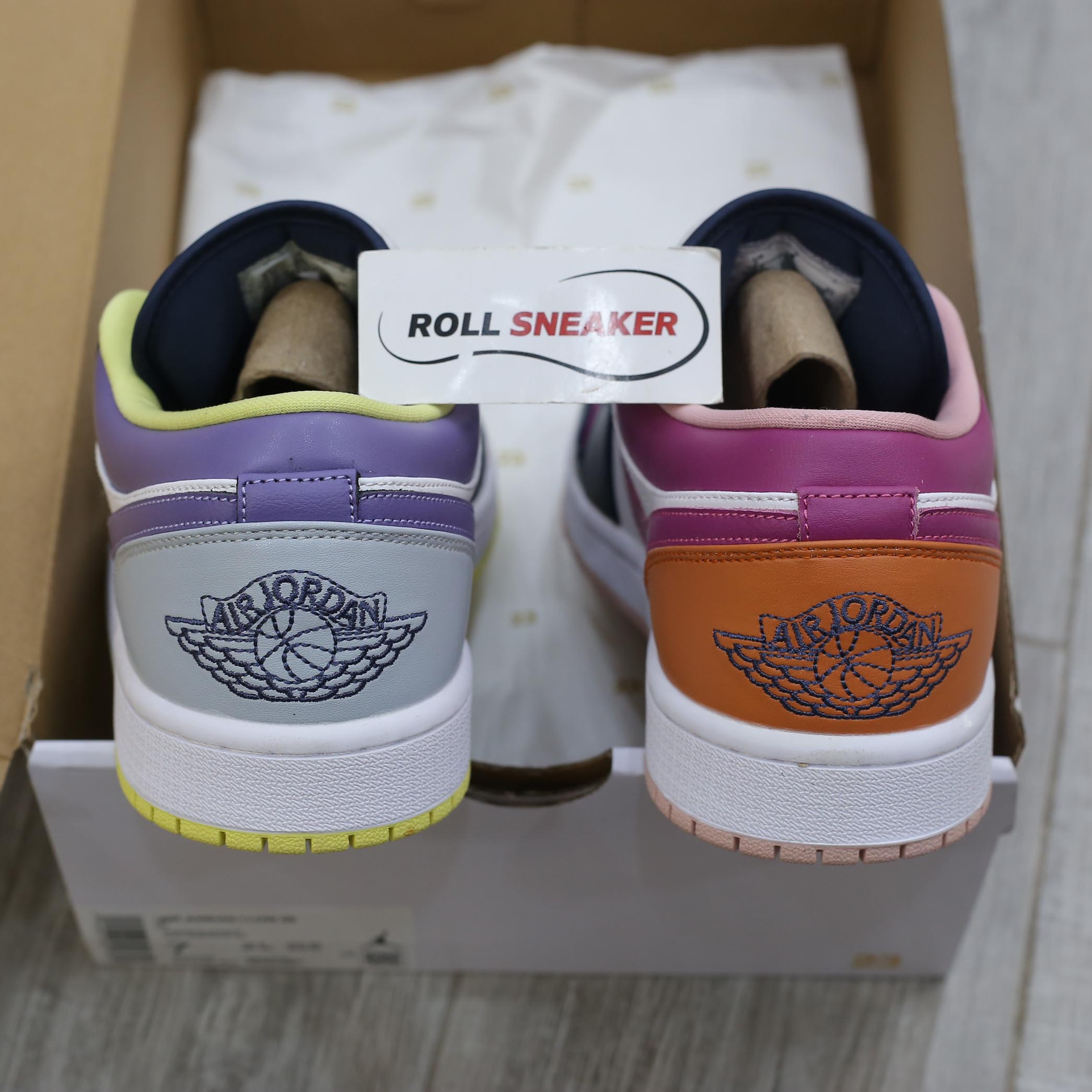 Giày Nike Air Jordan 1 Low ‘Mismatched Purple Magenta Best Quality